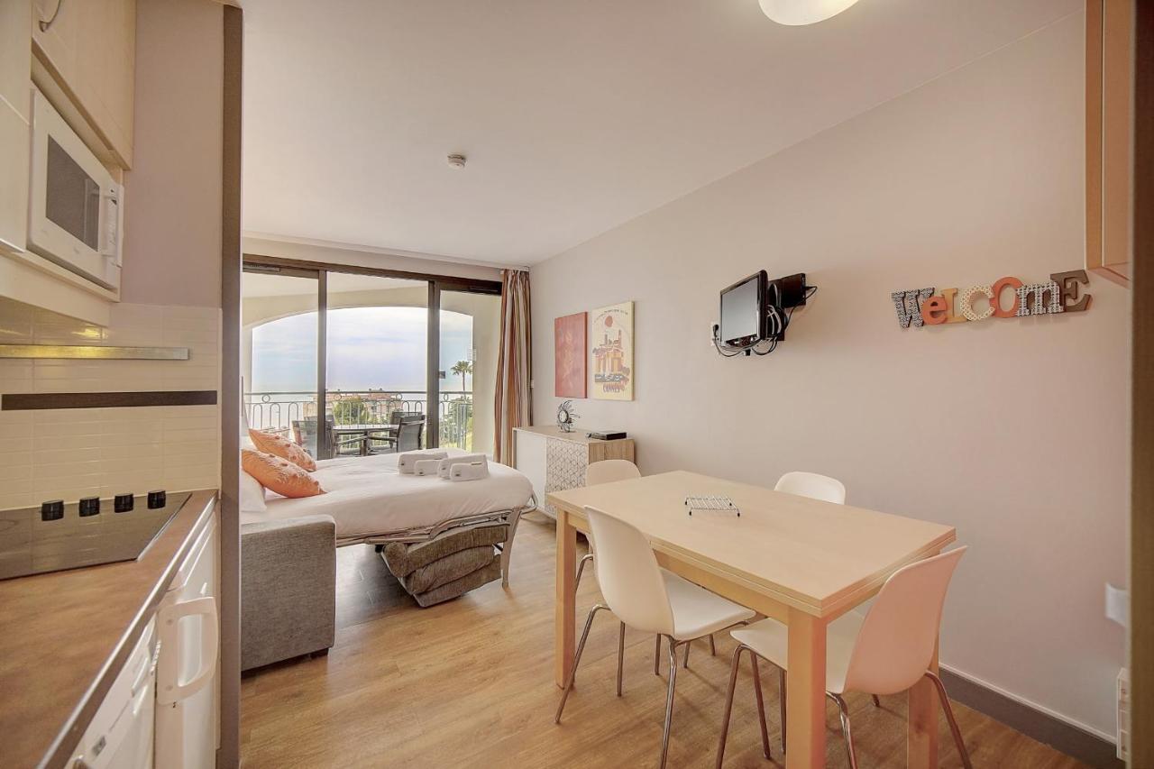 Immogroom - 2 Rooms Sea View - Swimming Pool - Terrace - Parking - Ac Cannes Exteriör bild
