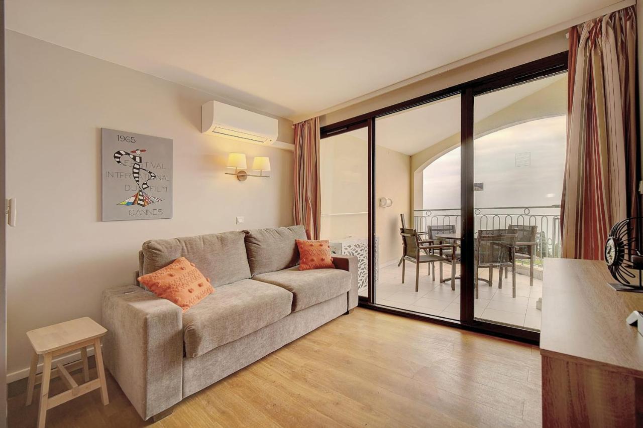 Immogroom - 2 Rooms Sea View - Swimming Pool - Terrace - Parking - Ac Cannes Exteriör bild